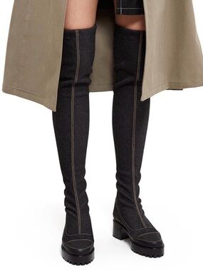 Nwt Nicole Saldana over the knee boots sz 8